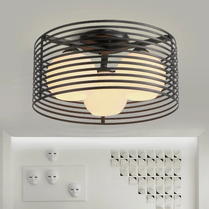 LED Round Ceiling Lamp Bedroom Lamp Warm Modern Minimalist Nordic Ceiling Lamp Personality Wrought Iron Restaurant Study Lamps
LED Round Ceiling Lamp Bedroom Lamp Warm Modern Minimalist Nordic Ceiling Lamp Personality Wrought Iron Restaurant Study Lamps