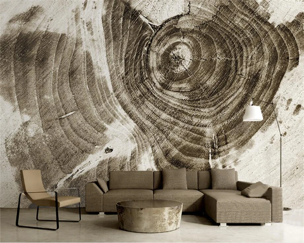 Beibehang Custom 3D Wallpaper Retro Simple New Silk Wooden Texture Ring TV Background Wall papel de parede 3d photo wallpaper
Beibehang Custom 3D Wallpaper Retro Simple New Silk Wooden Texture Ring TV Background Wall papel de parede 3d photo wallpaper