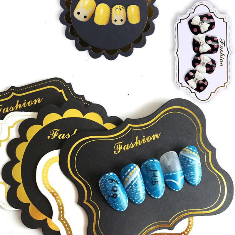10pcs Pro Vintage Bronzing Nail Display Board Stand Black White Tips Hard Paper Showcase Cards Fashion Manicure Nail Art Tools
10pcs Pro Vintage Bronzing Nail Display Board Stand Black White Tips Hard Paper Showcase Cards Fashion Manicure Nail Art Tools