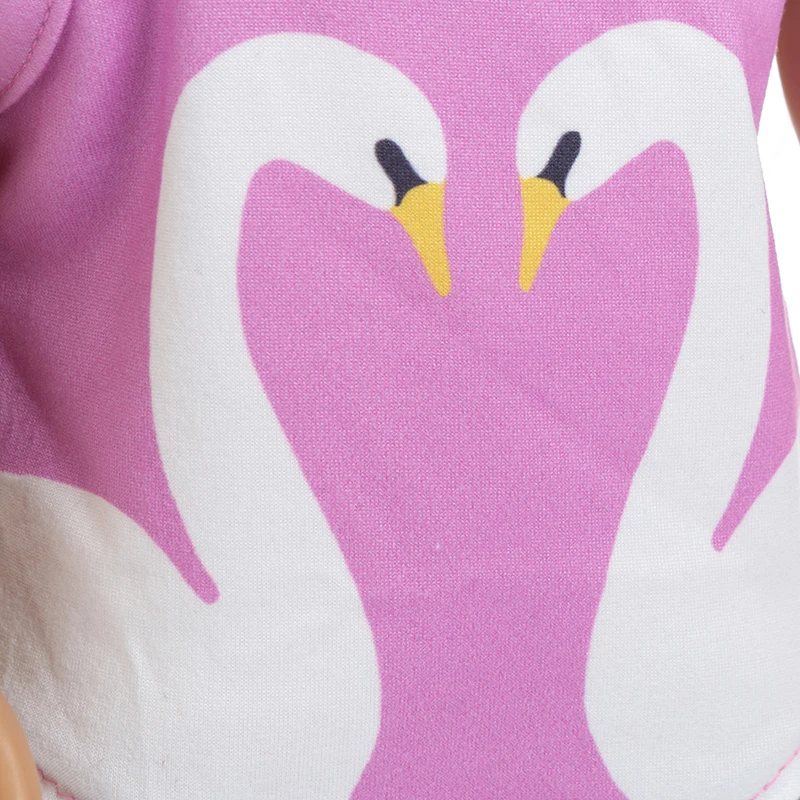 Born New Baby Fit 18 inch 43cm Clothes For Doll Pink black Flamingo swimsuit Clothes Accessories For Baby Birthday Gift
Born New Baby Fit 18 inch 43cm Clothes For Doll Pink black Flamingo swimsuit Clothes Accessories For Baby Birthday Gift