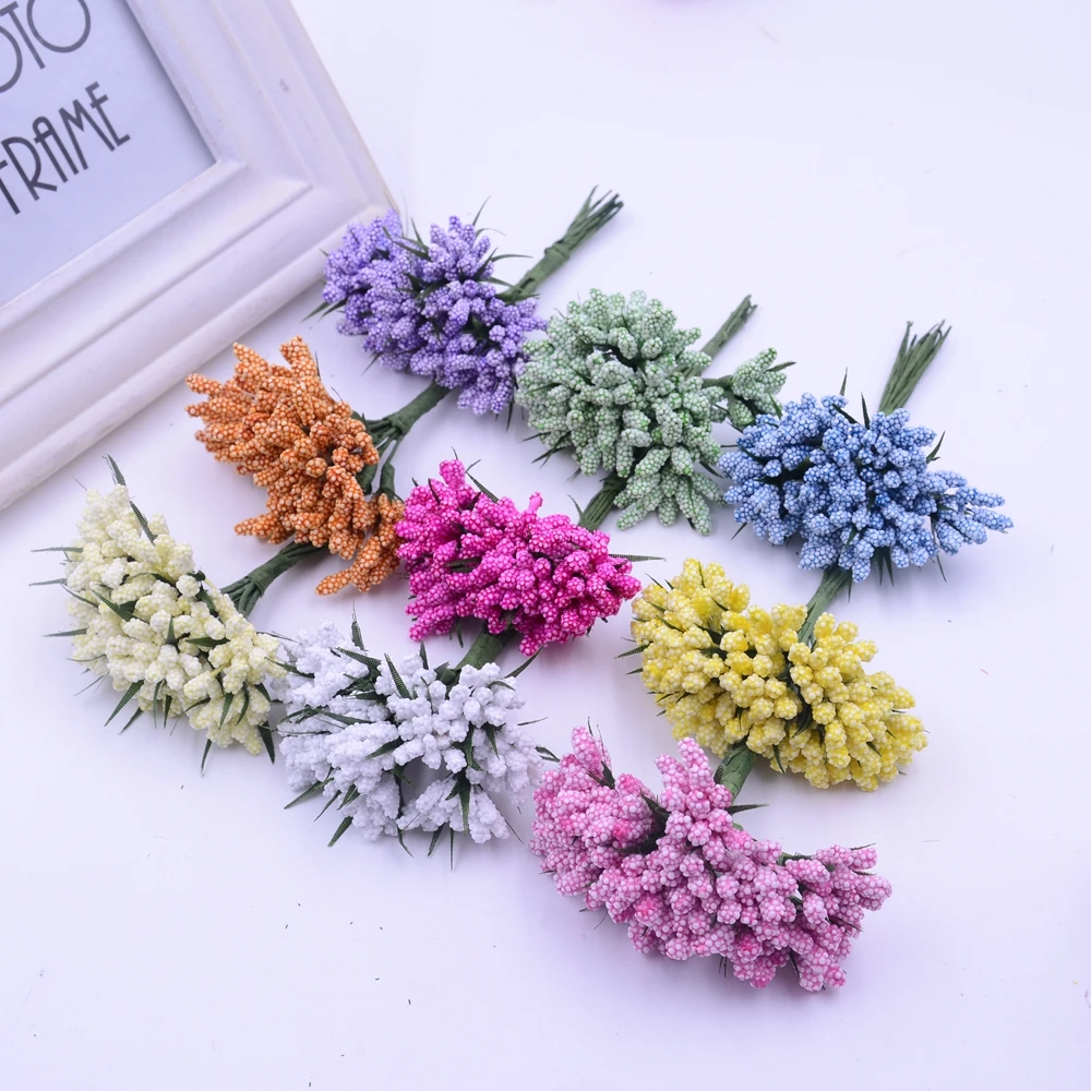 12pcs Beautiful Foam Stamens Artificial Flower Bouquet For Wedding Pistil Decoration DIY Wreath Gift Scrapbooking Craft Flower
12pcs Beautiful Foam Stamens Artificial Flower Bouquet For Wedding Pistil Decoration DIY Wreath Gift Scrapbooking Craft Flower
