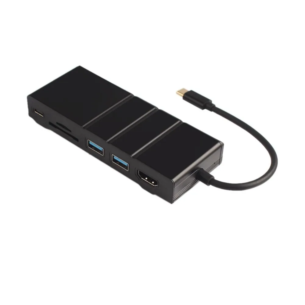 Buyincoins Многофункциональный Док станция USB C etehernet LAN HDMI 3 0 Тип зарядная док для samsung S9