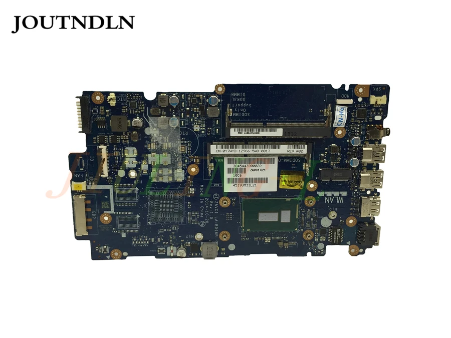 JOUTNDLN для Dell Inspiron 15 5548 материнская плата ноутбука LA-B016P I7-5500u CPU 0y7wyd y7wyd CN-0y7wyd DDR3 |
