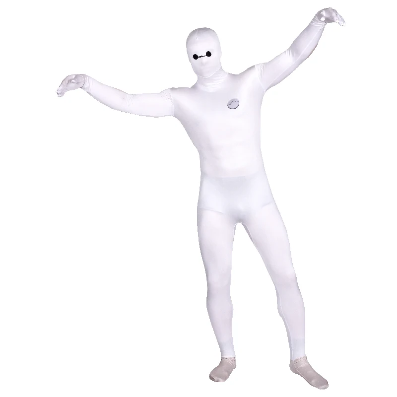 Костюм для косплея большого героя 6 лайкра Baymax Zentai костюм взрослых на хэллоуин