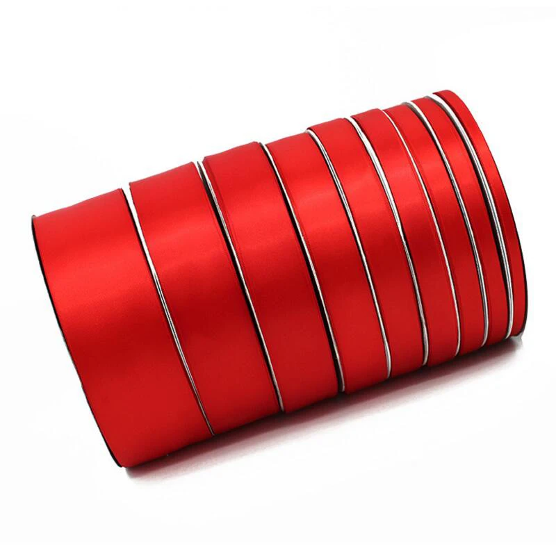 100 Yards 6mm/10mm/15mm/20mm/25mm Red Polyester Ribbon Bow Tie DIY Apparel Sewing Gift Wrap Ribbon
100 Yards 6mm/10mm/15mm/20mm/25mm Red Polyester Ribbon Bow Tie DIY Apparel Sewing Gift Wrap Ribbon