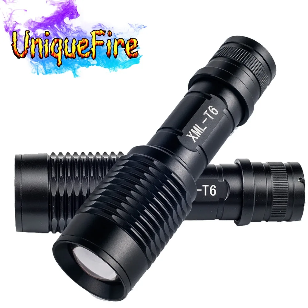 Pack of 2, UniqueFire Black XML T6 Led Flashlight Aluminum Alloy Powerful 3800 Lumens Torch Adjustable for Camping and Hiking
Pack of 2, UniqueFire Black XML T6 Led Flashlight Aluminum Alloy Powerful 3800 Lumens Torch Adjustable for Camping and Hiking