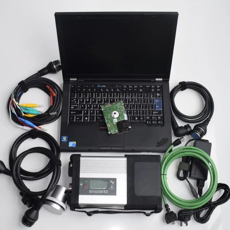 MB diagnosis star c5 with laptop T410 4g super HDD 320gb software 2020.12 scanner for cars trucks
MB diagnosis star c5 with laptop T410 4g super HDD 320gb software 2020.12 scanner for cars trucks