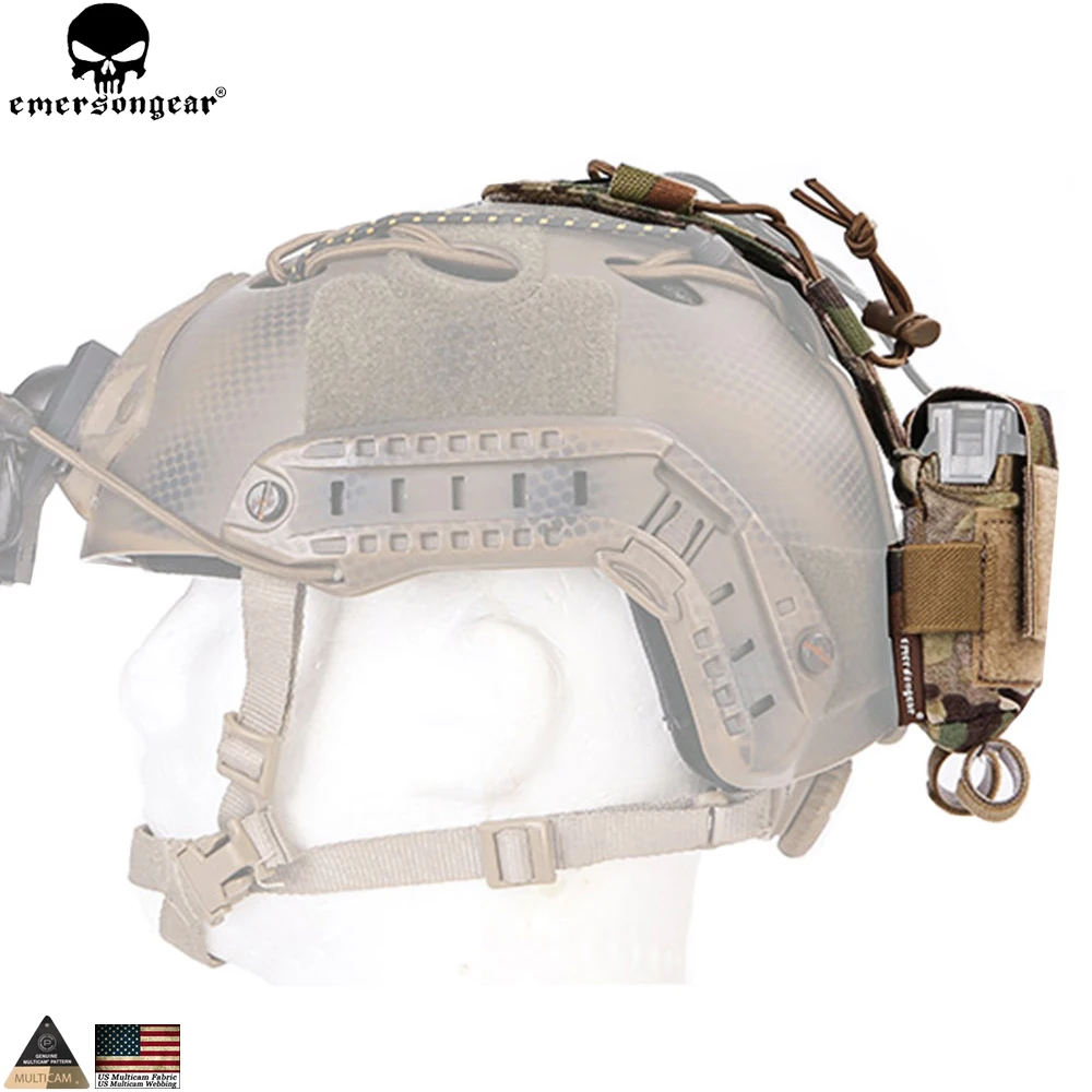 EMERSONGEAR MK2 Battery Case for Helmet Tactical Helmet Pouch Hunting Accessories Night Pouch Helmet Bag Multicam Black EM9399
EMERSONGEAR MK2 Battery Case for Helmet Tactical Helmet Pouch Hunting Accessories Night Pouch Helmet Bag Multicam Black EM9399