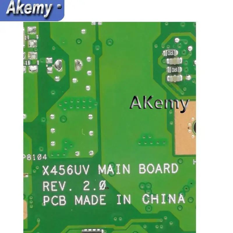 Akemy X456UJ X456UF Laptop motherboard for ASUS X456U X456UQ X456UB X456UQK X456UV mainboard 4GB-RAM I7-6500U GT920M/GT930M DDR3
Akemy X456UJ X456UF Laptop motherboard for ASUS X456U X456UQ X456UB X456UQK X456UV mainboard 4GB-RAM I7-6500U GT920M/GT930M DDR3