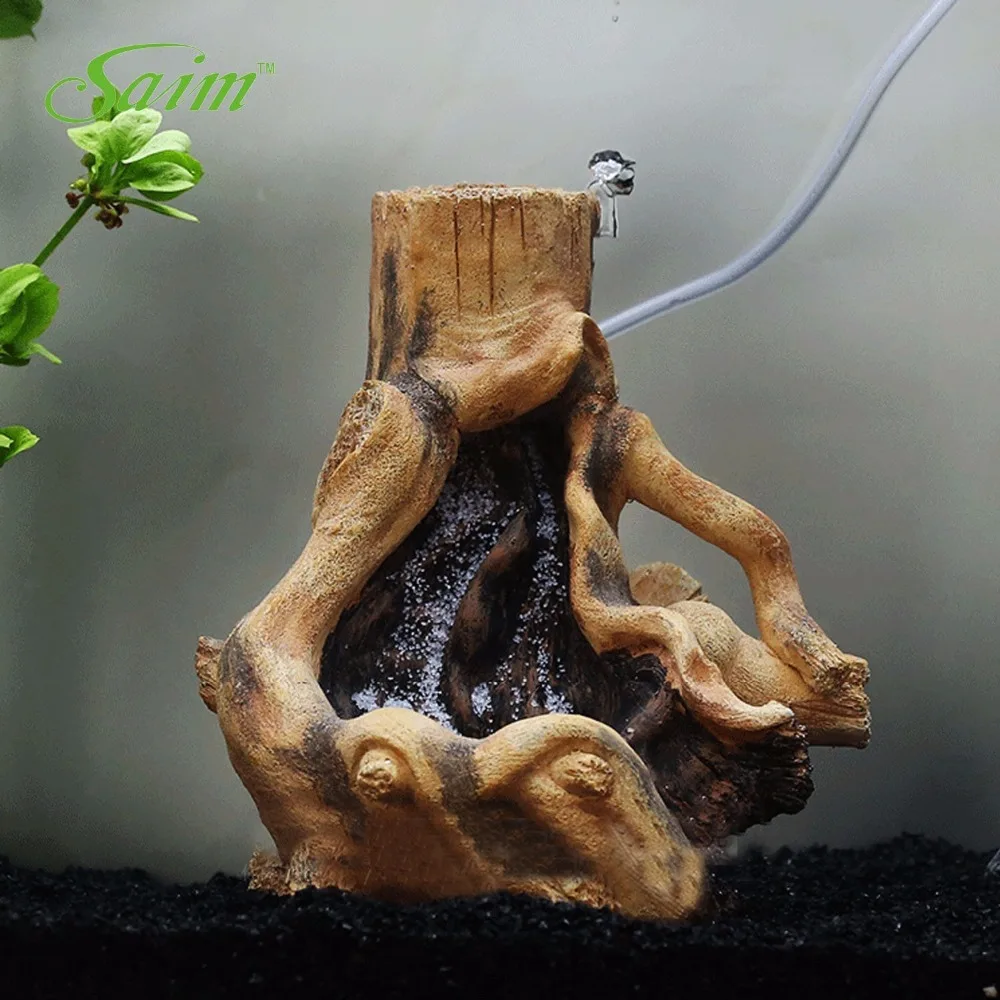 Aquarium Tree Root Fish Tank Ornaments Resin Driftwood Aquarium Decorative Tree Stump Landscaping Decor for Fishes And Shrimps
Aquarium Tree Root Fish Tank Ornaments Resin Driftwood Aquarium Decorative Tree Stump Landscaping Decor for Fishes And Shrimps