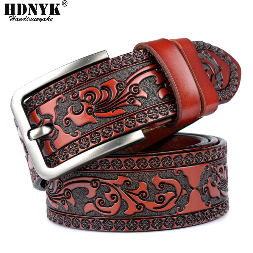 Ремень мужской из натуральной кожи с автоматической пряжкой|belt high quality|designer belts