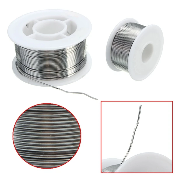 1PC Solder Wire Tin 0.8mm/1.0mm/1.2mm 60/40 Tin Lead Roll Clean Rosin Welding Core Soldering Wire Flux Reel Tube
1PC Solder Wire Tin 0.8mm/1.0mm/1.2mm 60/40 Tin Lead Roll Clean Rosin Welding Core Soldering Wire Flux Reel Tube
