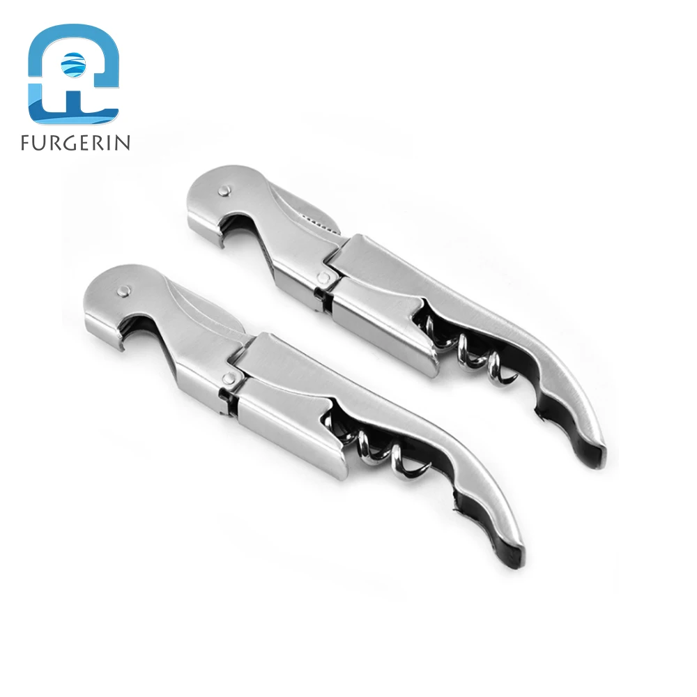 FURGERIN Red Wine Corkscrew Bottle Opener Stainless Steel Silver Multifunction beer opener for wedding party bar home
FURGERIN Red Wine Corkscrew Bottle Opener Stainless Steel Silver Multifunction beer opener for wedding party bar home