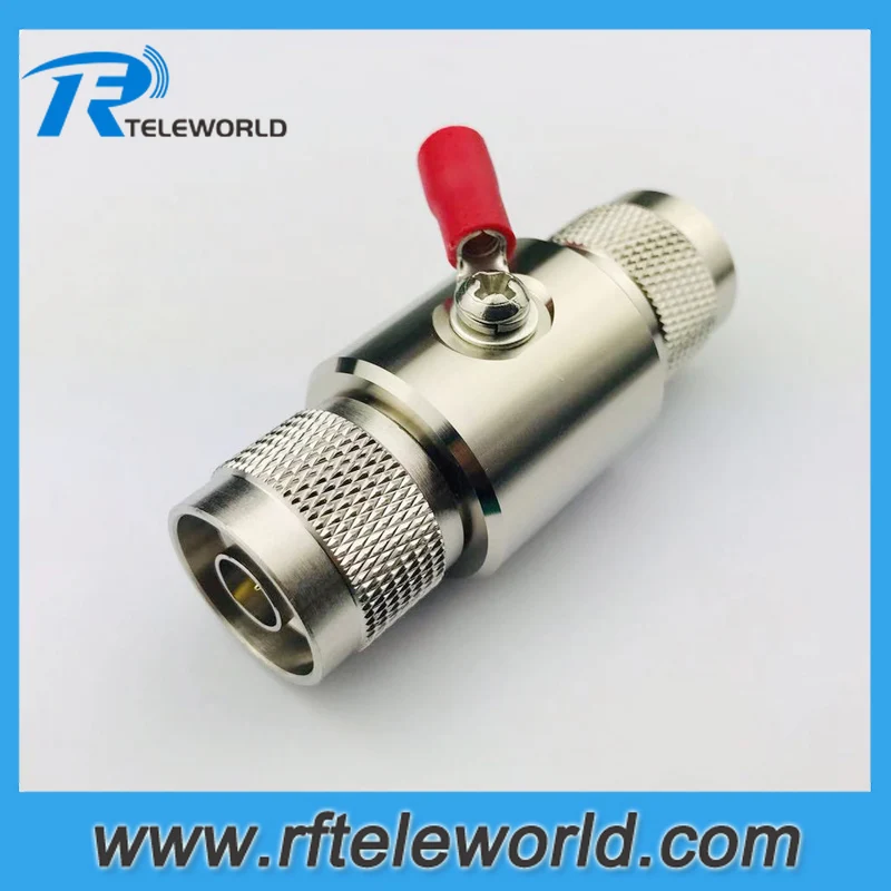 free shipping 3GHz 50 Ohm N male to N male lightning arrester surge protector
free shipping 3GHz 50 Ohm N male to N male lightning arrester surge protector