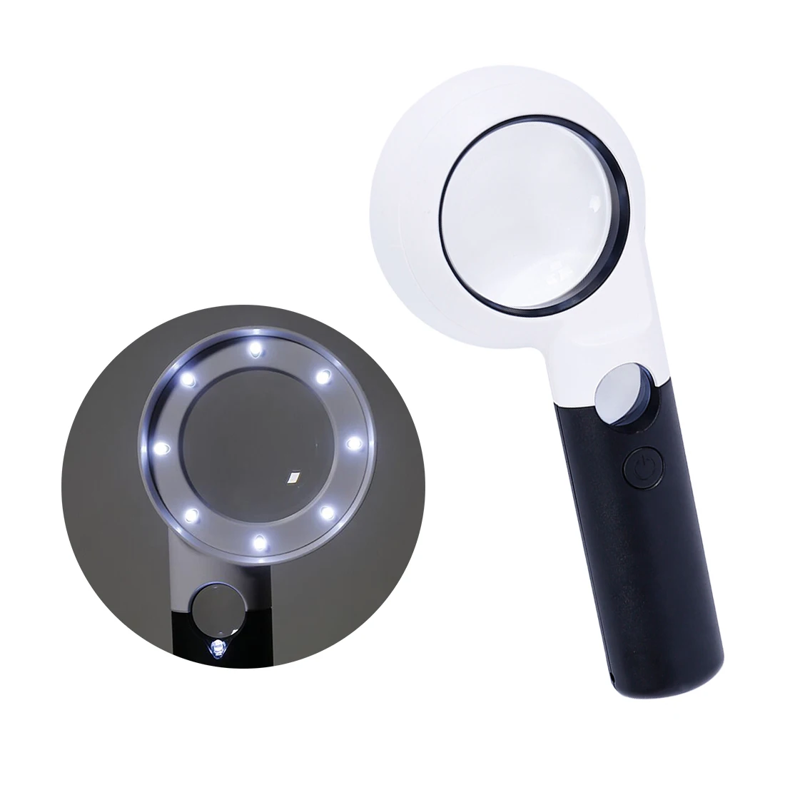 7X 20X Handheld Magnifier 9 LED High Jewelry Appreciation Reading Magnifier Glass Magnifier
7X 20X Handheld Magnifier 9 LED High Jewelry Appreciation Reading Magnifier Glass Magnifier
