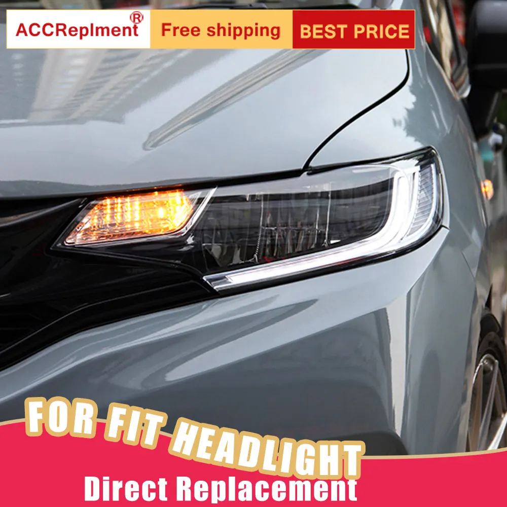 2Pcs LED Headlights For Honda Fit 2015-2019 led car lights Angel eyes Full LED KIT Fog lights LED Daytime Running Lights
2Pcs LED Headlights For Honda Fit 2015-2019 led car lights Angel eyes Full LED KIT Fog lights LED Daytime Running Lights
