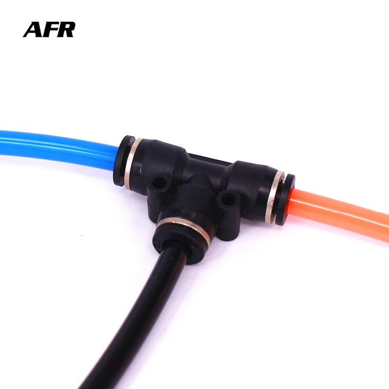 PE4 PE6 PE8 10 12 14 16 Pneumatic 5/32'' 1/4'' 5/16'' 3/8'' 1/2'' Push In Tee 3-Way Fitting Plastic Pipe Connector Quick Fitting
PE4 PE6 PE8 10 12 14 16 Pneumatic 5/32'' 1/4'' 5/16'' 3/8'' 1/2'' Push In Tee 3-Way Fitting Plastic Pipe Connector Quick Fitting