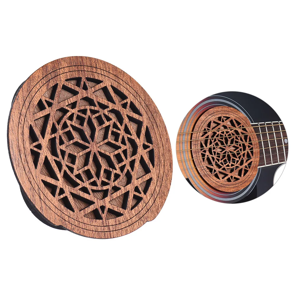 Guitar Soundhole Sound Hole Cover Block Feedback Buffer Mahogany Wood for EQ Acoustic Guitar Parts & Accessories
Guitar Soundhole Sound Hole Cover Block Feedback Buffer Mahogany Wood for EQ Acoustic Guitar Parts & Accessories