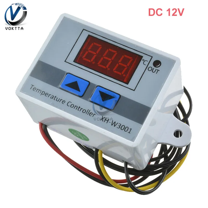 W3001 110V 220V LED Digital Temperature Controller Thermostat Thermoregulator Sensor Switch Meter Fridge Water Heating Cooling
W3001 110V 220V LED Digital Temperature Controller Thermostat Thermoregulator Sensor Switch Meter Fridge Water Heating Cooling