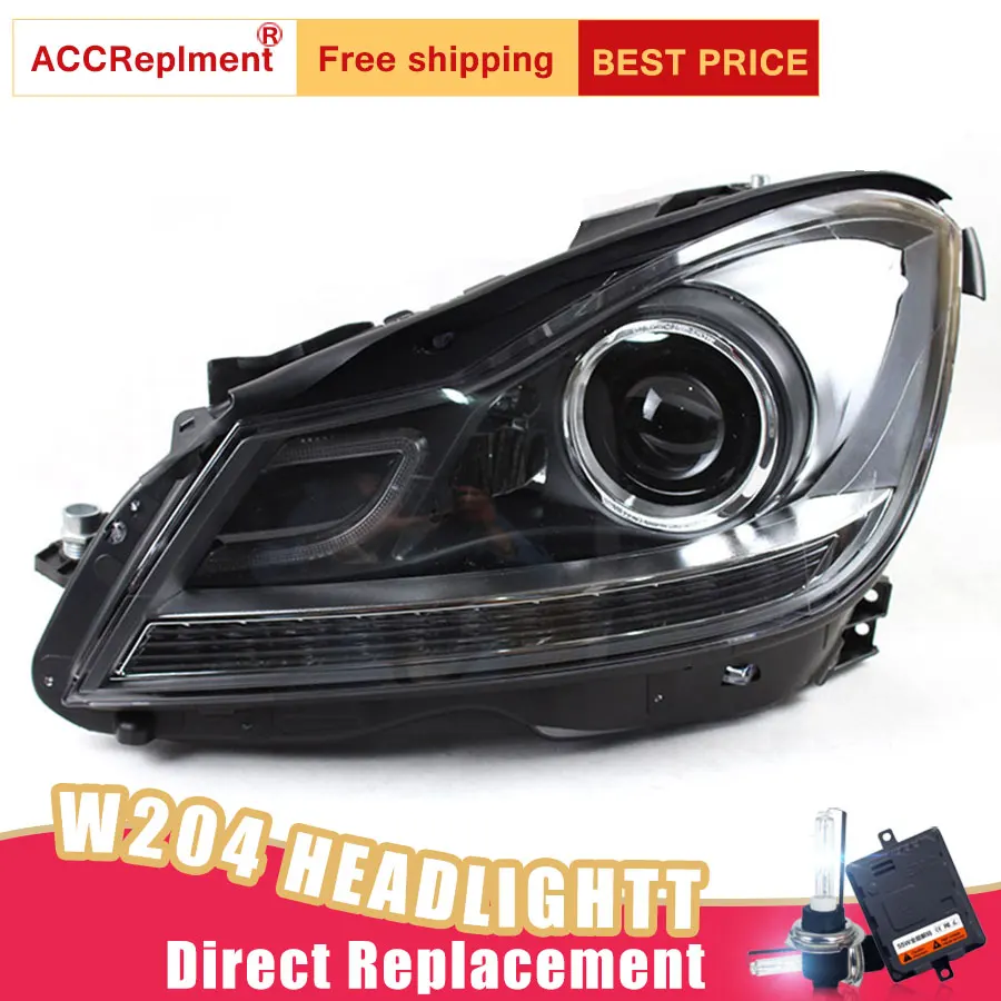 2Pcs LED Headlights For Benz W204 2011-2013 led car lights Angel eyes xenon HID KIT Fog lights LED Daytime Running Lights
2Pcs LED Headlights For Benz W204 2011-2013 led car lights Angel eyes xenon HID KIT Fog lights LED Daytime Running Lights