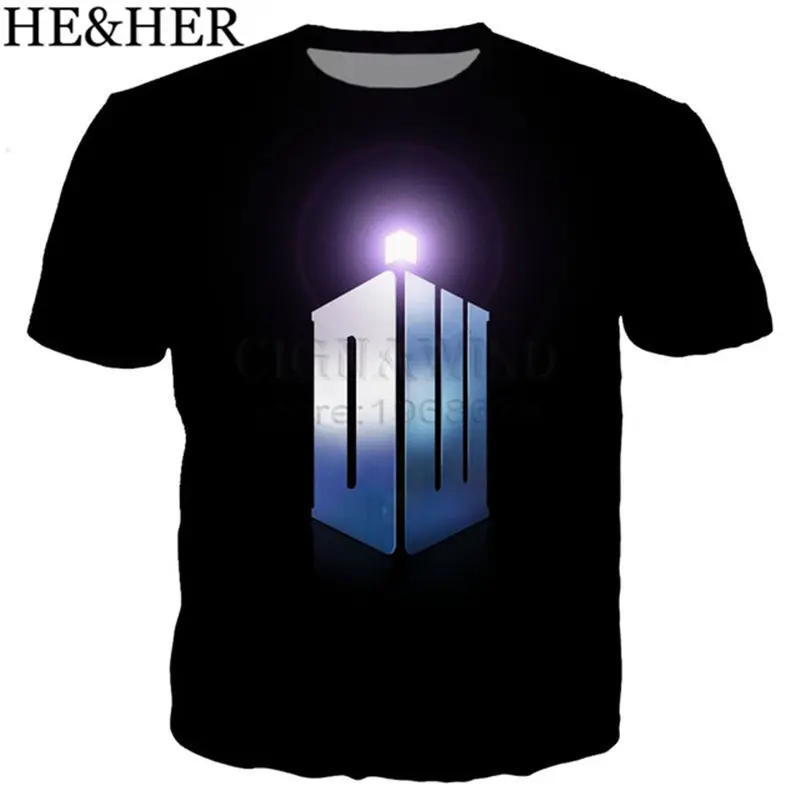 New Harajuku style t shirt men/women TV movie Doctor Who 3D print t-shirts Short sleeve hip hop tshirt streetwear unisex tops
New Harajuku style t shirt men/women TV movie Doctor Who 3D print t-shirts Short sleeve hip hop tshirt streetwear unisex tops