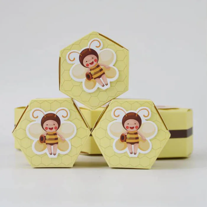50PCS/100pcs Sweet Bee Candy Box Baby Shower Decor Favor Box Birthday Party chocolate boxes
50PCS/100pcs Sweet Bee Candy Box Baby Shower Decor Favor Box Birthday Party chocolate boxes