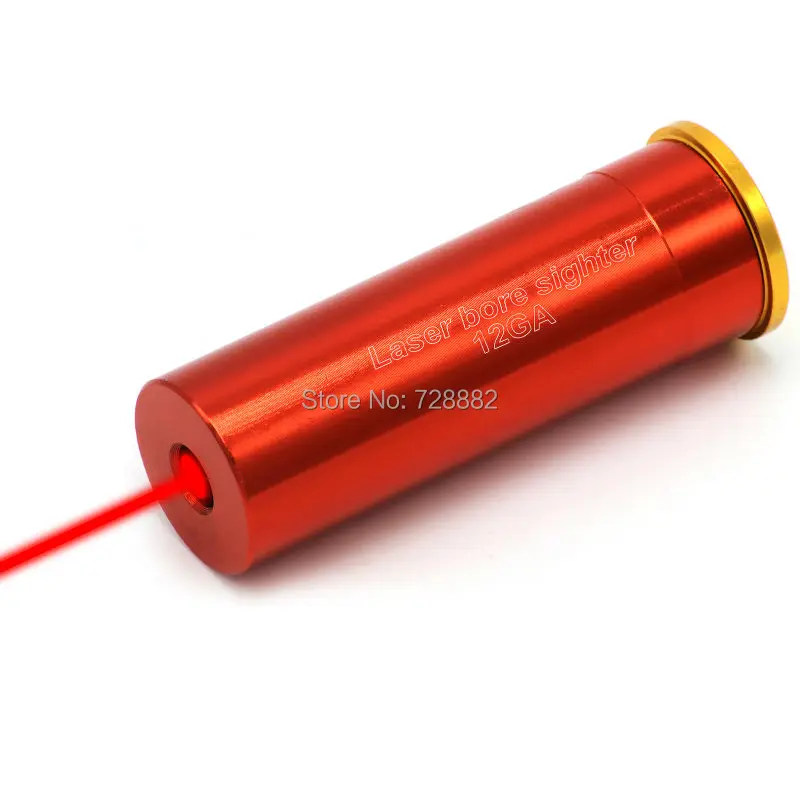 12 калибровочный лазерный прицел с красной точкой 12GA Патрон Boresighter медь для