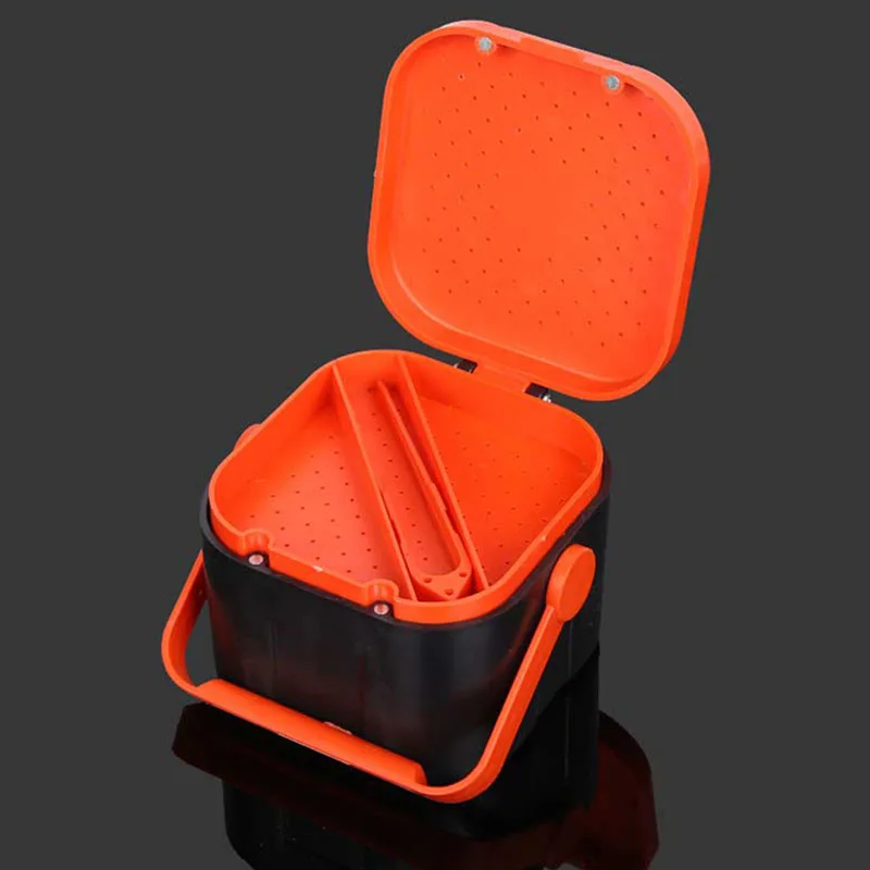 Fishing Bait Lure Box ABS Plastic 2 Compartments Multifunctional Tackle Accessories MC889
Fishing Bait Lure Box ABS Plastic 2 Compartments Multifunctional Tackle Accessories MC889