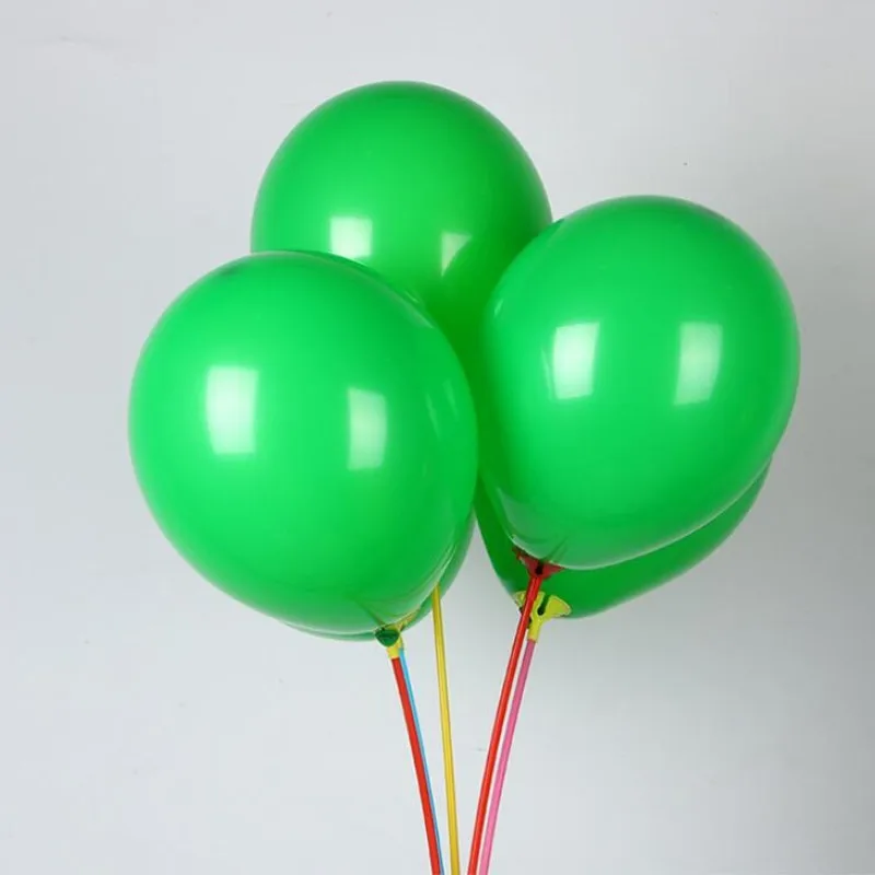 Green balloons 50pcs/lot 10inch 2.2g latex ballons merry Christmas balloon babyshower birthday party decorations kids | Дом и сад