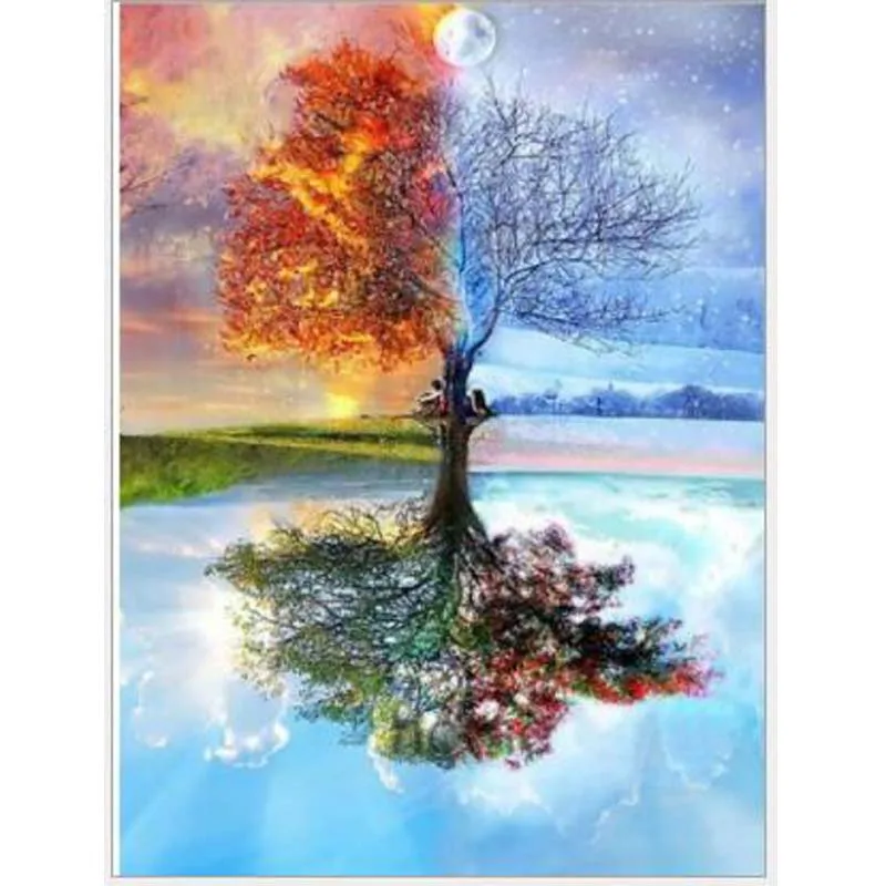 Pretty DIY Diamond Drawing Painting Colorful Trees Diamond Mosaic Cross Stitch Drill Diamond Embroidery Decoration Drawing
Pretty DIY Diamond Drawing Painting Colorful Trees Diamond Mosaic Cross Stitch Drill Diamond Embroidery Decoration Drawing