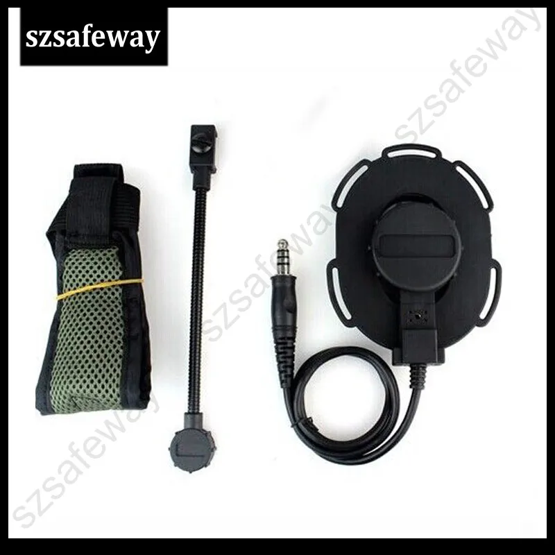 Tactical Headset III Z Tactical Bowman Elite II Mic Radio Boom for Walkie Talkie Helmet Communication
Tactical Headset III Z Tactical Bowman Elite II Mic Radio Boom for Walkie Talkie Helmet Communication