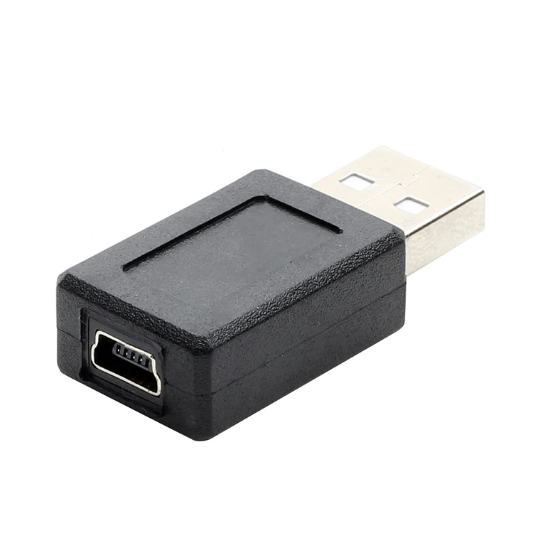 Mini USB female to USB2.0 male конверсионная головка V3 port 5P MP3 T type коннектор|Коннекторы и