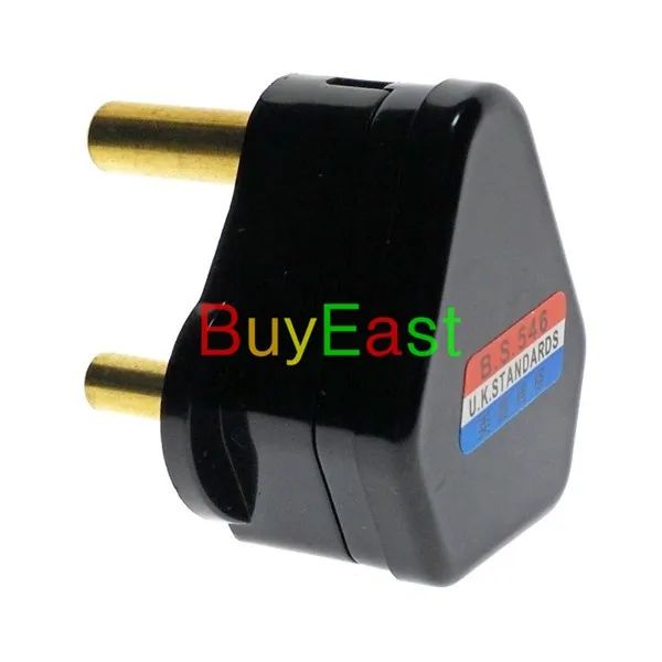 Lot 5 South Africa Travel Adapter Type M Large 15 amp BS 546 Rewireable Plug Black Color
Lot 5 South Africa Travel Adapter Type M Large 15 amp BS 546 Rewireable Plug Black Color