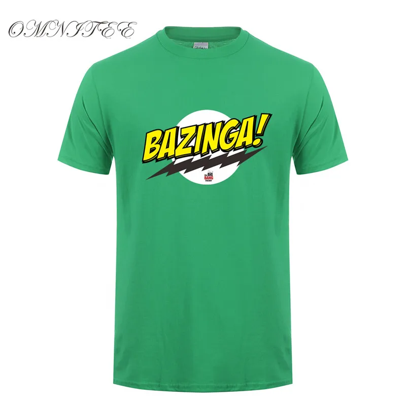 The Big Bang theory T Shirt Summer Short Sleeve Bazinga Men T-shirt Cotton Men Sheldon Cooper T Shirts Tops Free Shipping
The Big Bang theory T Shirt Summer Short Sleeve Bazinga Men T-shirt Cotton Men Sheldon Cooper T Shirts Tops Free Shipping