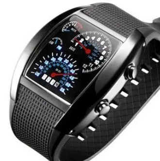 Men's Watch Silicone Car Meter Dial Sports LED Digital Watches Women&Men Popular Casual Watch relogio masculino erkek kol saati
Men's Watch Silicone Car Meter Dial Sports LED Digital Watches Women&Men Popular Casual Watch relogio masculino erkek kol saati