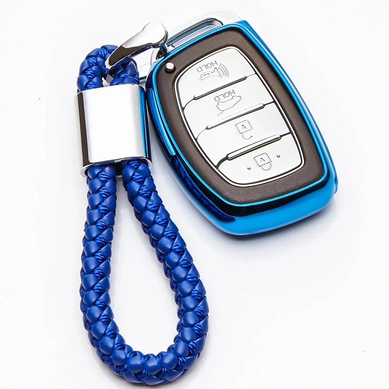 KUKAKEY TPU Car Key Cover Chain Case For Hyundai Tucson Creta ix25 ix35 i20 i30 HB20 Elantra Verna Mistra 2015 2016 2017 2018
KUKAKEY TPU Car Key Cover Chain Case For Hyundai Tucson Creta ix25 ix35 i20 i30 HB20 Elantra Verna Mistra 2015 2016 2017 2018