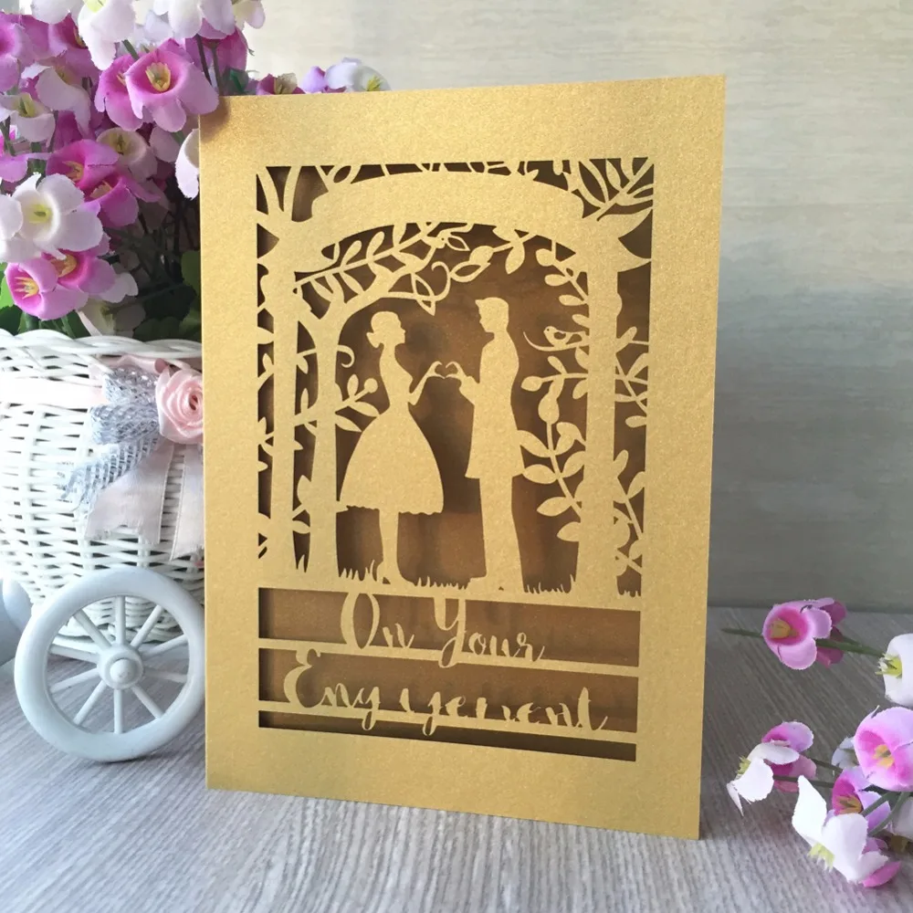 100pcs/lot Dark Gold damask Romantic Lovers Business/Party/Birthday Laser Wedding invitation cards, no envelope,no inner sheet
100pcs/lot Dark Gold damask Romantic Lovers Business/Party/Birthday Laser Wedding invitation cards, no envelope,no inner sheet