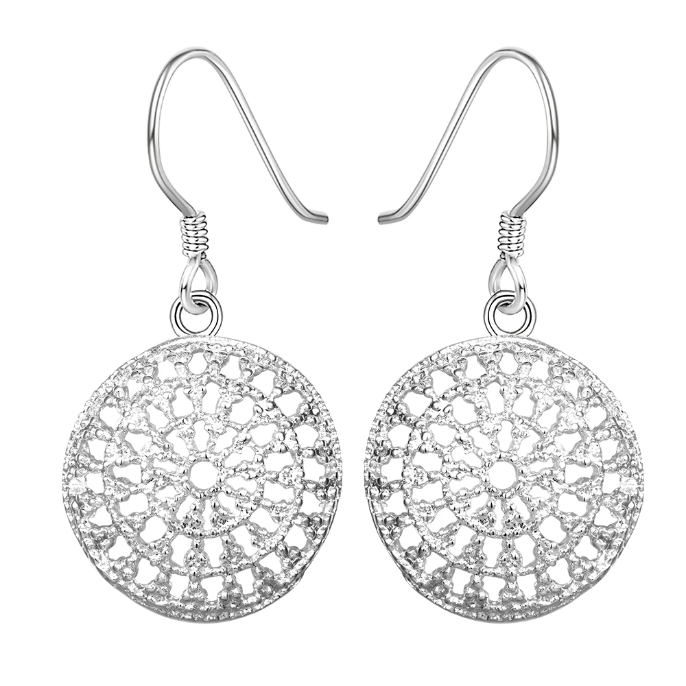 Simple round shape silver earrings 925 standard pure silver ear hook jewelry accessories earrings for women
Simple round shape silver earrings 925 standard pure silver ear hook jewelry accessories earrings for women