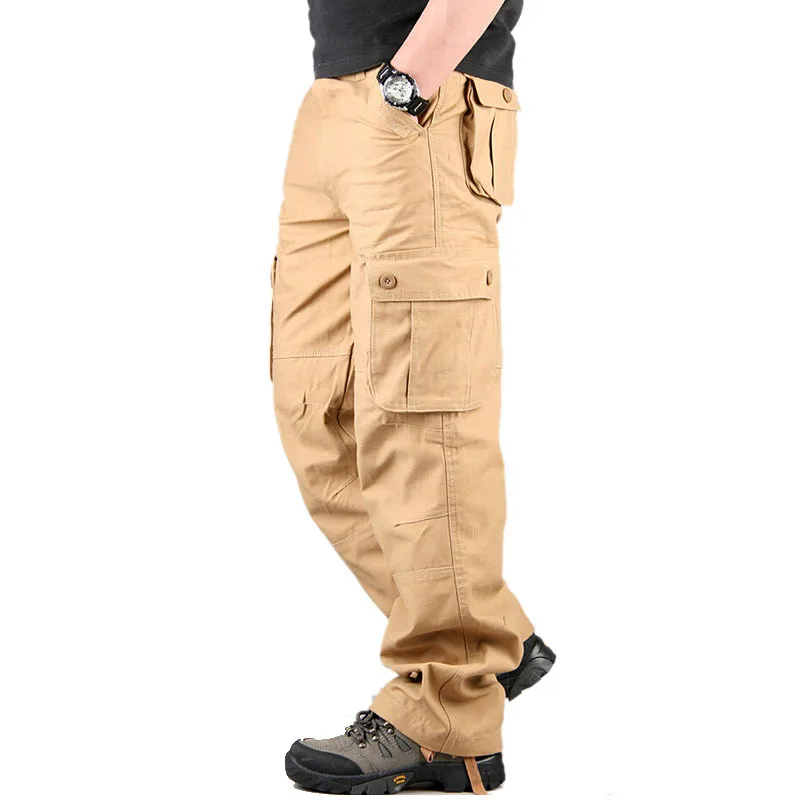 Men's Cargo Pants Mens Casual Multi Pockets Military Large Size 44 Tactical Pants Men Outwear Army Straight Slacks Long Trousers
Men's Cargo Pants Mens Casual Multi Pockets Military Large Size 44 Tactical Pants Men Outwear Army Straight Slacks Long Trousers