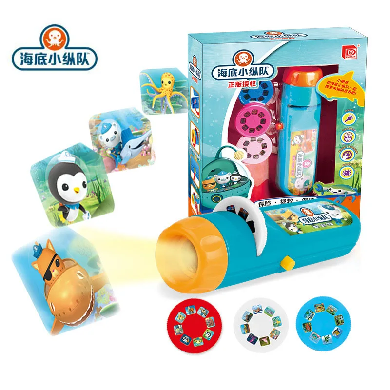Оригинальная экшн фигурка Octonauts детский проектор звезда раннего детства светлые