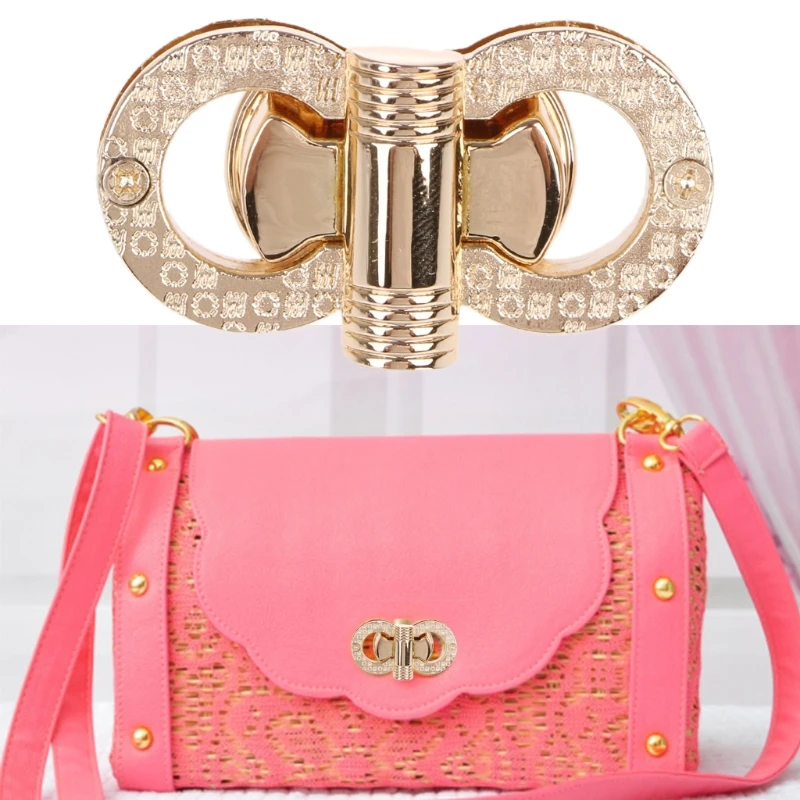 New Hot Metal Clasp Turn Twist Lock for DIY Handbag Craft Shoulder Bag Purse Hardware Elegant Bag Accessories Buckle
New Hot Metal Clasp Turn Twist Lock for DIY Handbag Craft Shoulder Bag Purse Hardware Elegant Bag Accessories Buckle