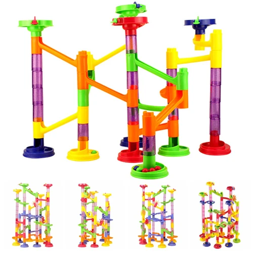 DIY Construction Marble Race Run Maze Balls Track plastic house Building Blocks toys for christmas 2016 Hot
DIY Construction Marble Race Run Maze Balls Track plastic house Building Blocks toys for christmas 2016 Hot