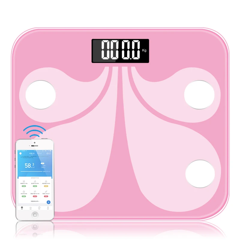 ALLiSHOP Bluetooth floor scales body fat electronic scales For bathroom 180KG/400LB smart Digital balance
ALLiSHOP Bluetooth floor scales body fat electronic scales For bathroom 180KG/400LB smart Digital balance