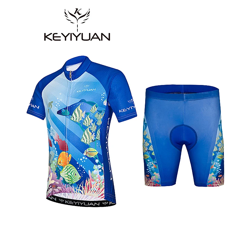 KEYIYUAN 2018 Kids Cycling Clothing Short Sleeve Summer Cycling Jersey Set Boys Girls MTB Bike Bicycle Ropa Children Bike Wear
KEYIYUAN 2018 Kids Cycling Clothing Short Sleeve Summer Cycling Jersey Set Boys Girls MTB Bike Bicycle Ropa Children Bike Wear