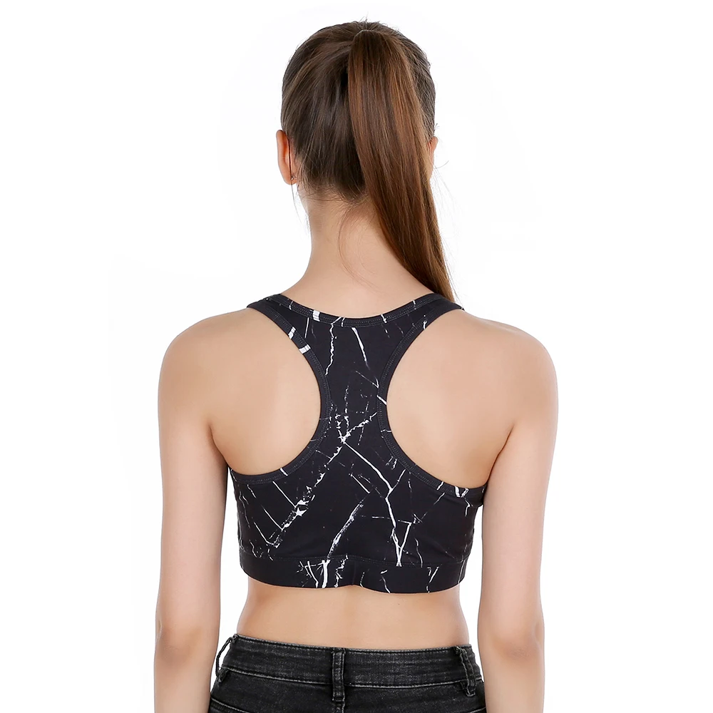 LUKITAS Sexy Fitness Women Push Up Printed High Stretch Breathable Quick Dry Yoga Running Gym Training Padded Sports Bra Vest
LUKITAS Sexy Fitness Women Push Up Printed High Stretch Breathable Quick Dry Yoga Running Gym Training Padded Sports Bra Vest