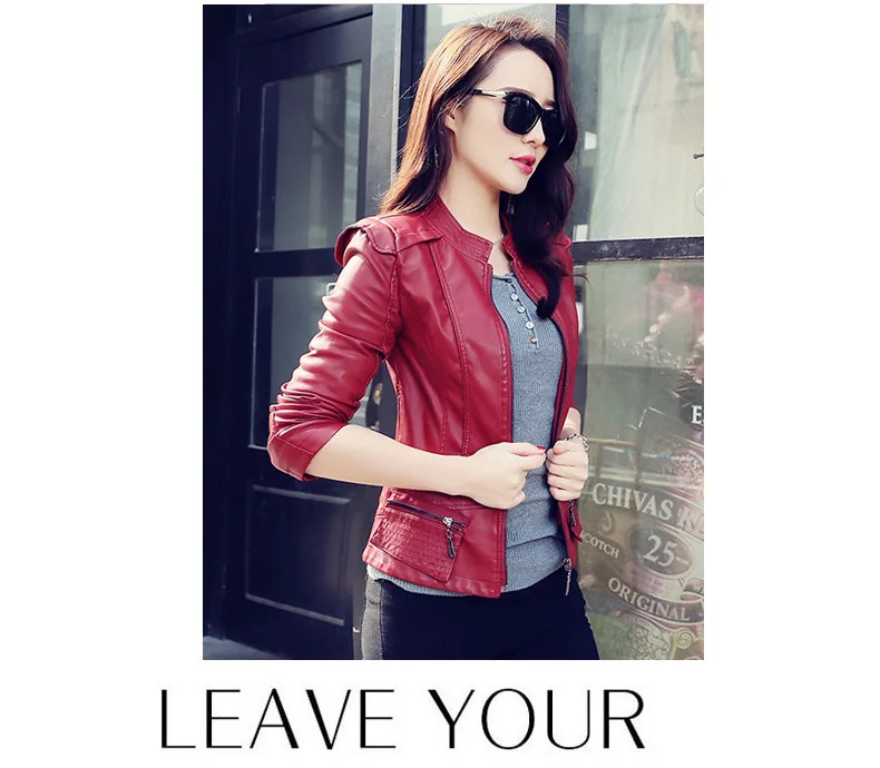 Biker jacket women2019 new wine red fashion short stitching autumn PU bomberka damska chaqueta mujer veste femme Black 3XL
Biker jacket women2019 new wine red fashion short stitching autumn PU bomberka damska chaqueta mujer veste femme Black 3XL
