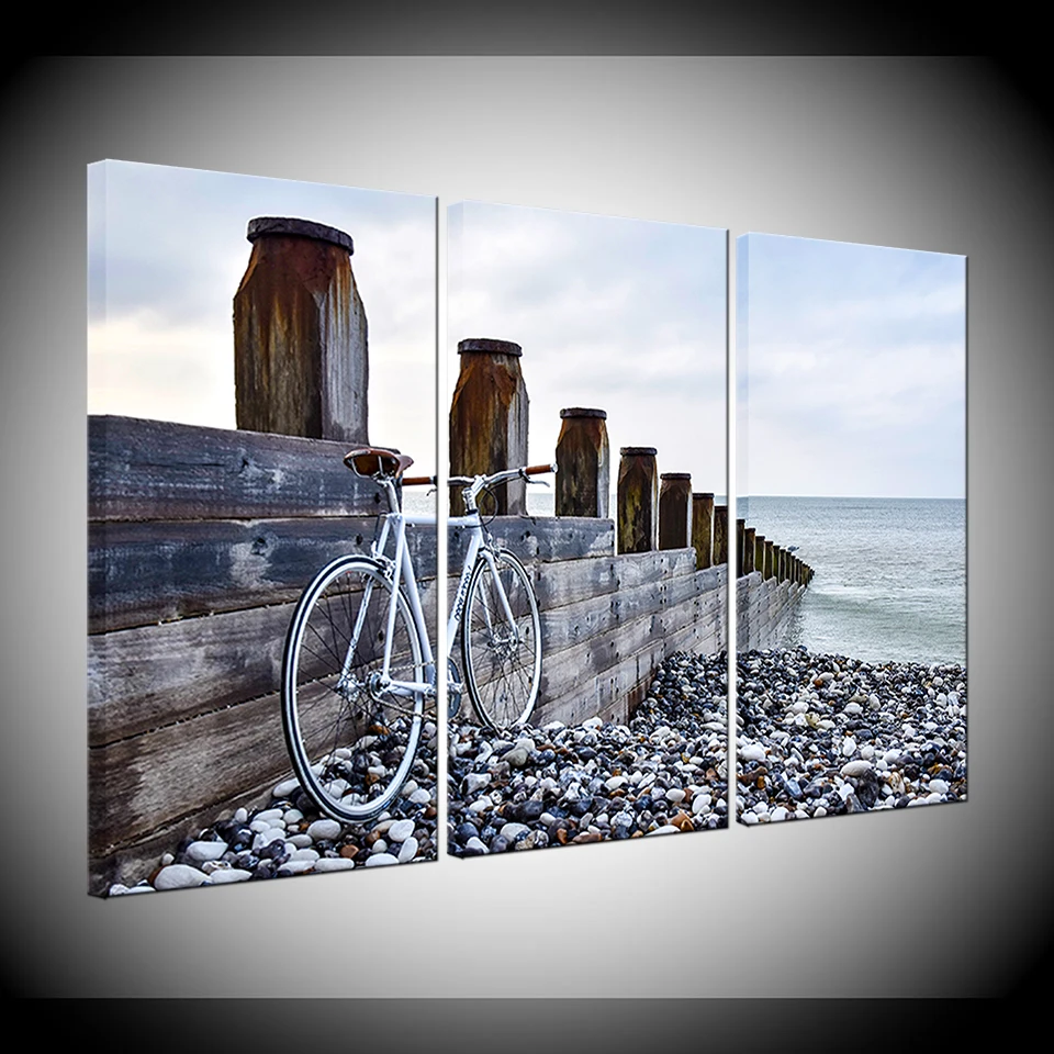Canvas Print Painting Modular Wall Art Pictures Framed 3 Pieces Beach Sky Seaside Bike Poster Living Room Home Decor Artwork
Canvas Print Painting Modular Wall Art Pictures Framed 3 Pieces Beach Sky Seaside Bike Poster Living Room Home Decor Artwork