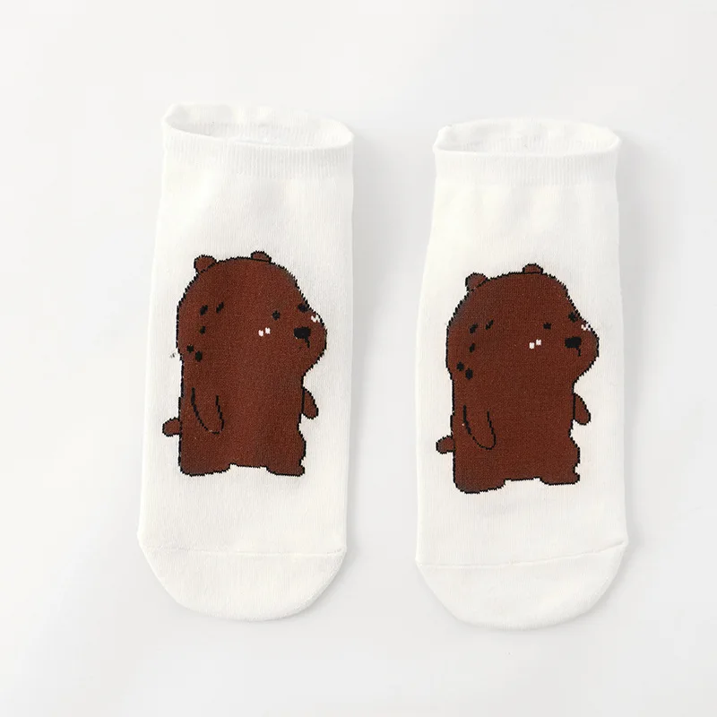 Lovely Socks For Women Cotton Cartoon Animal Print Short Socks Workout Standard Breathable White Female Socks Cute
Lovely Socks For Women Cotton Cartoon Animal Print Short Socks Workout Standard Breathable White Female Socks Cute