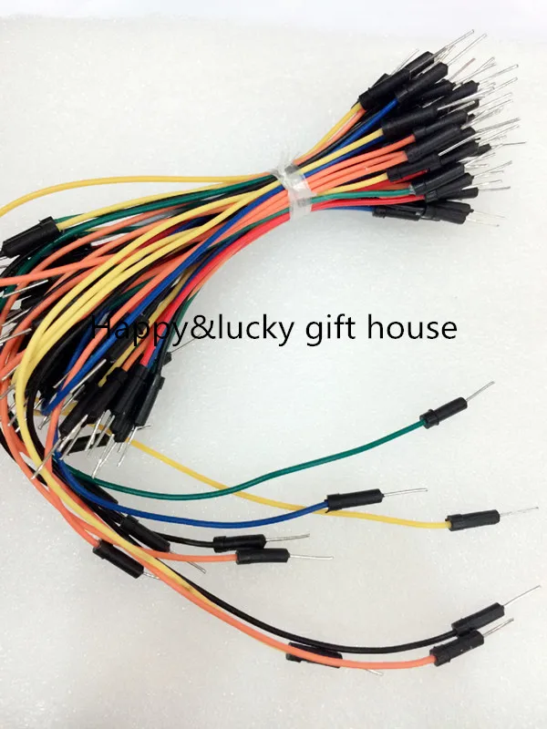 YYT 65pcs Flexible Breadboard Jumper Mix Color Male to Male Solderless Cable Wire wholesale Drop
YYT 65pcs Flexible Breadboard Jumper Mix Color Male to Male Solderless Cable Wire wholesale Drop