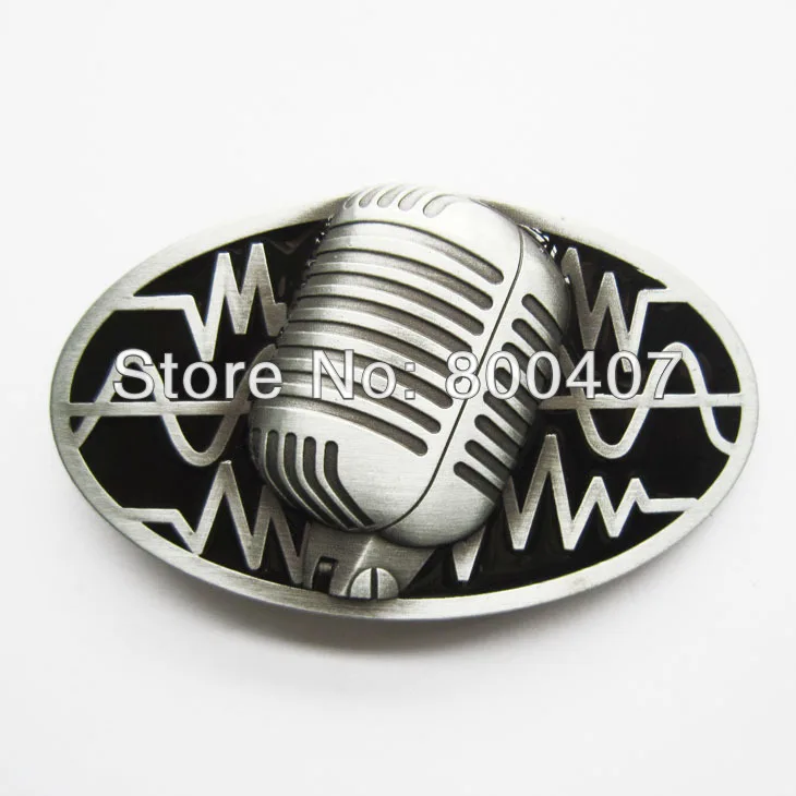 Retail Distribute Microphone Rock Music Black Enamel Belt Buckle BUCKLE-MU072BK Free Shipping
Retail Distribute Microphone Rock Music Black Enamel Belt Buckle BUCKLE-MU072BK Free Shipping
